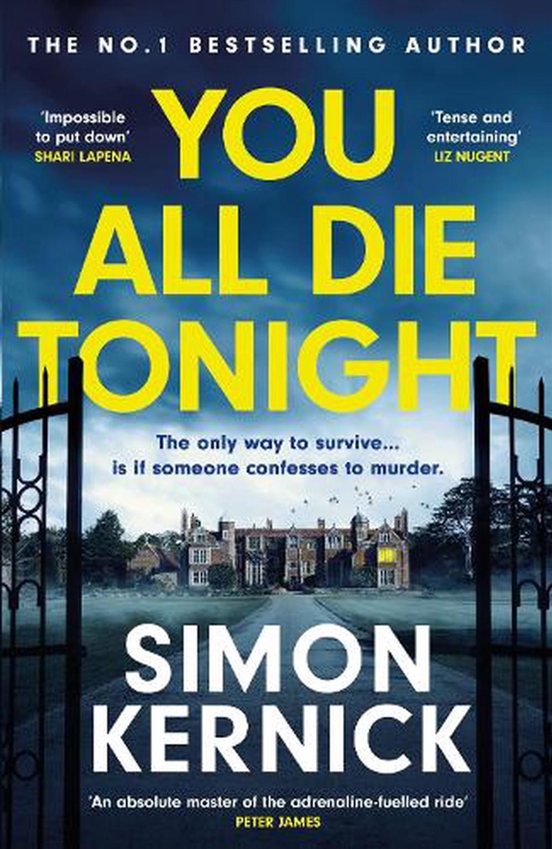 You All Die Tonight/Product Detail/Crime & Mystery Fiction