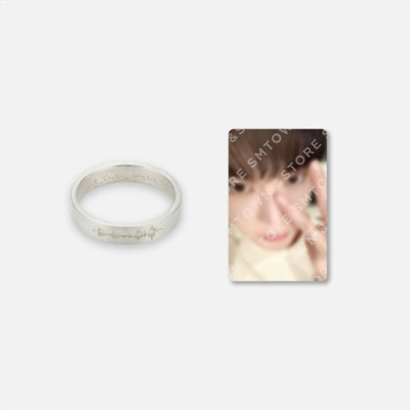 Nct Doyoung - Dearest Youth 2024 Encore Concert Official Md Silver Sonic Ring Set Size 9/Product Detail/KPOP Merch