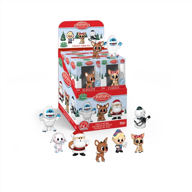 Rudolph - US Exclusive Mini Vinyl Figures (SENT AT RANDOM) [RS]/Product Detail/Figurines