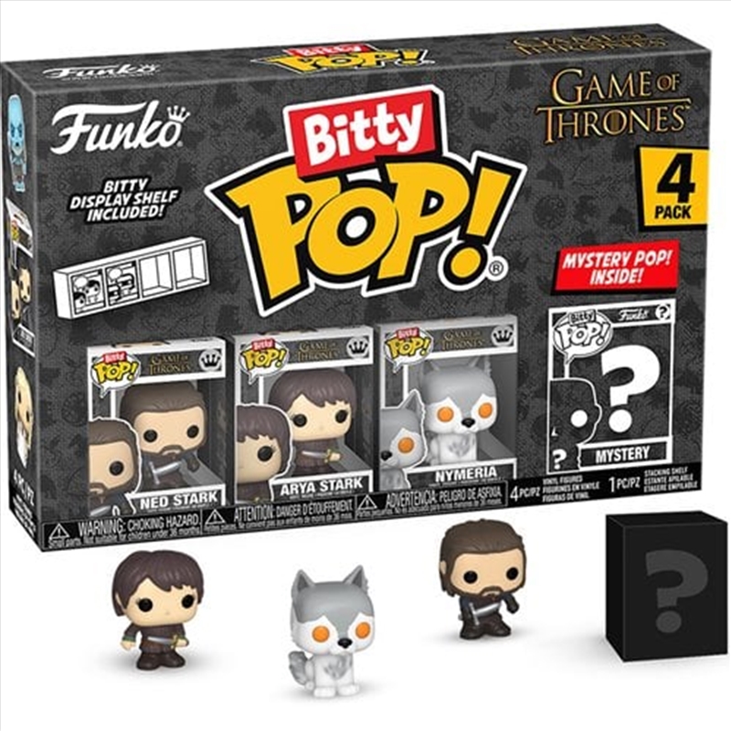 Game of Thrones - Ned Stark Bitty Pop! 4PK/Product Detail/Funko Collections