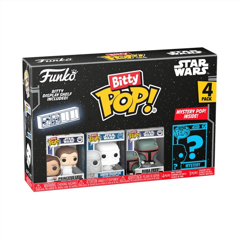 Star Wars - Leia S2 Bitty Pop! 4PK/Product Detail/Funko Collections