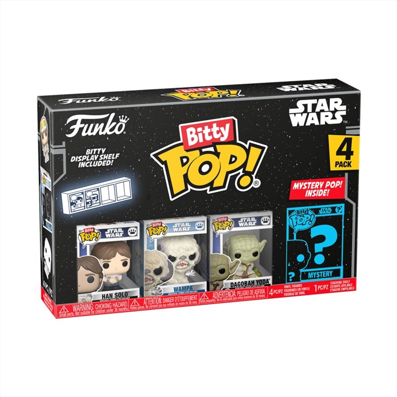 Star Wars - Han Solo S2 Bitty Pop! 4PK/Product Detail/Funko Collections