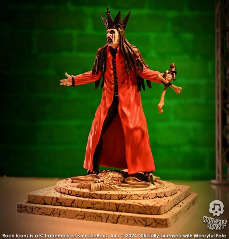 Mercyful Fate - King Diamond (Red) Rock Iconz Statue/Product Detail/Statues