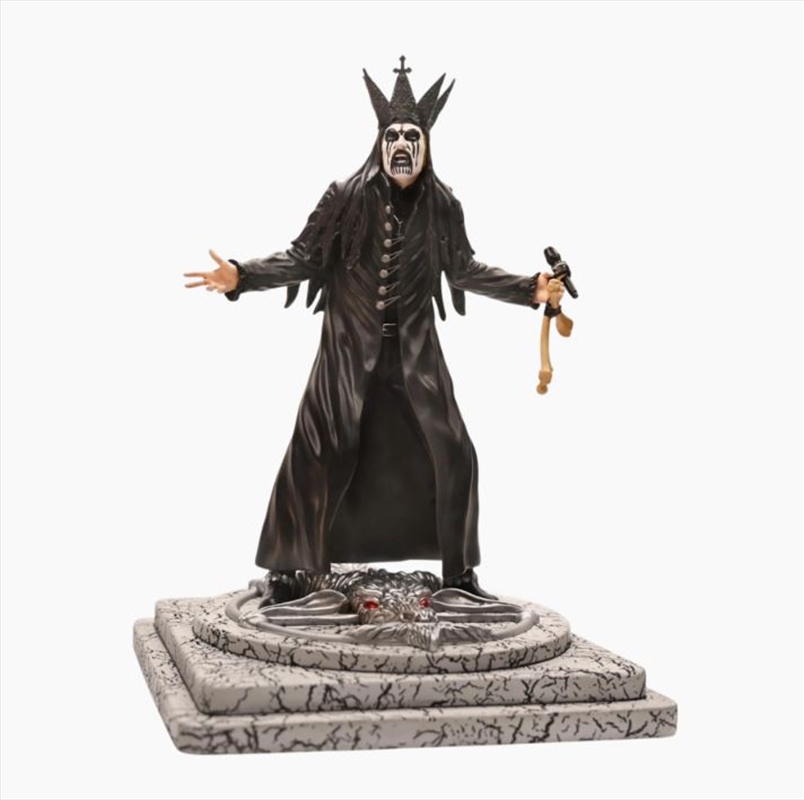 Mercyful Fate - King Diamond (Black) Rock Iconz Statue/Product Detail/Statues