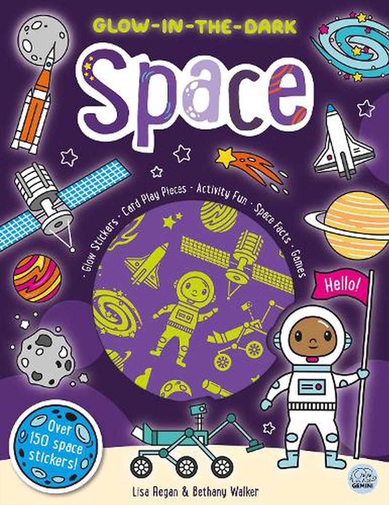 Glow-in-the-Dark Space Sticker Activity/Product Detail/Kids Activity Books