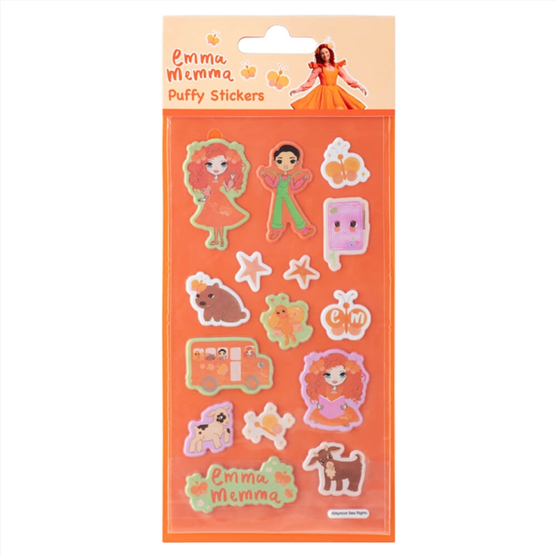 Emma Memma Puffy Stickers/Product Detail/Stationery