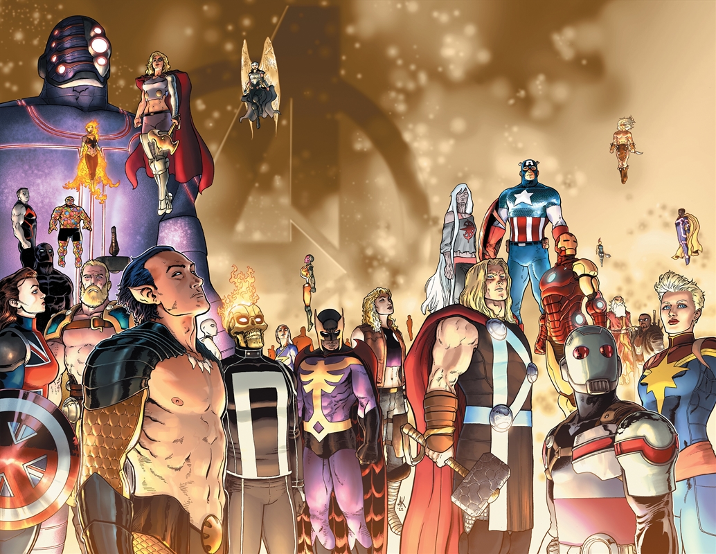 AVENGERS FOREVER BY JASON AARON OMNIBUS AARON KUDER COVER/Product Detail/Graphic Novels