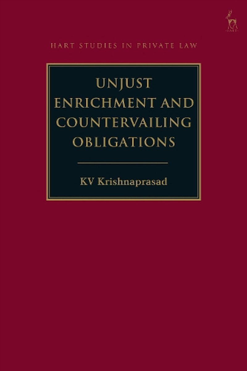 Unjust Enrichment and Countervailing Obligations/Product Detail/Reading