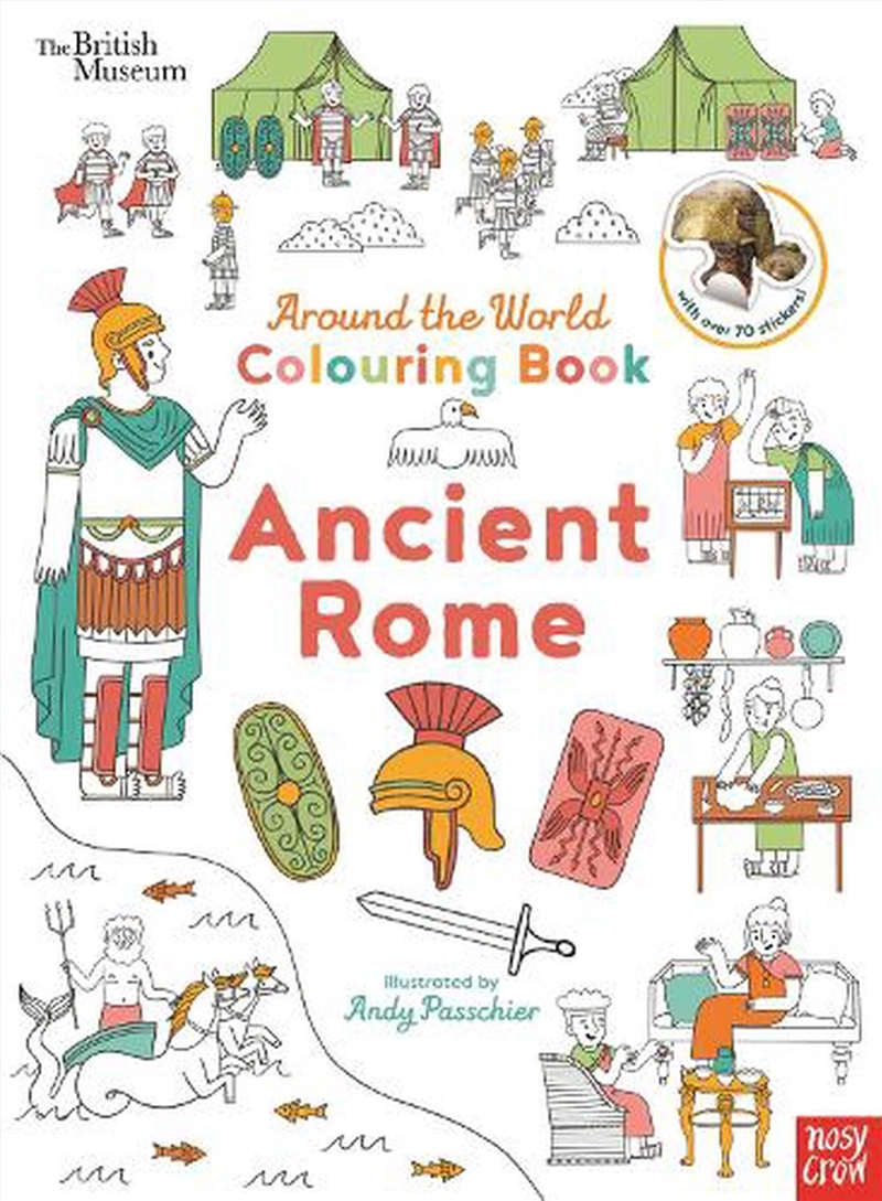 Ancient Rome (Around the World Colouring)/Product Detail/Childrens