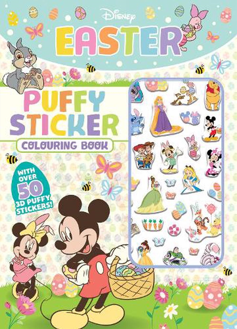 Disney: Easter Puffy Sticker Colouring Book/Product Detail/Kids Activity Books