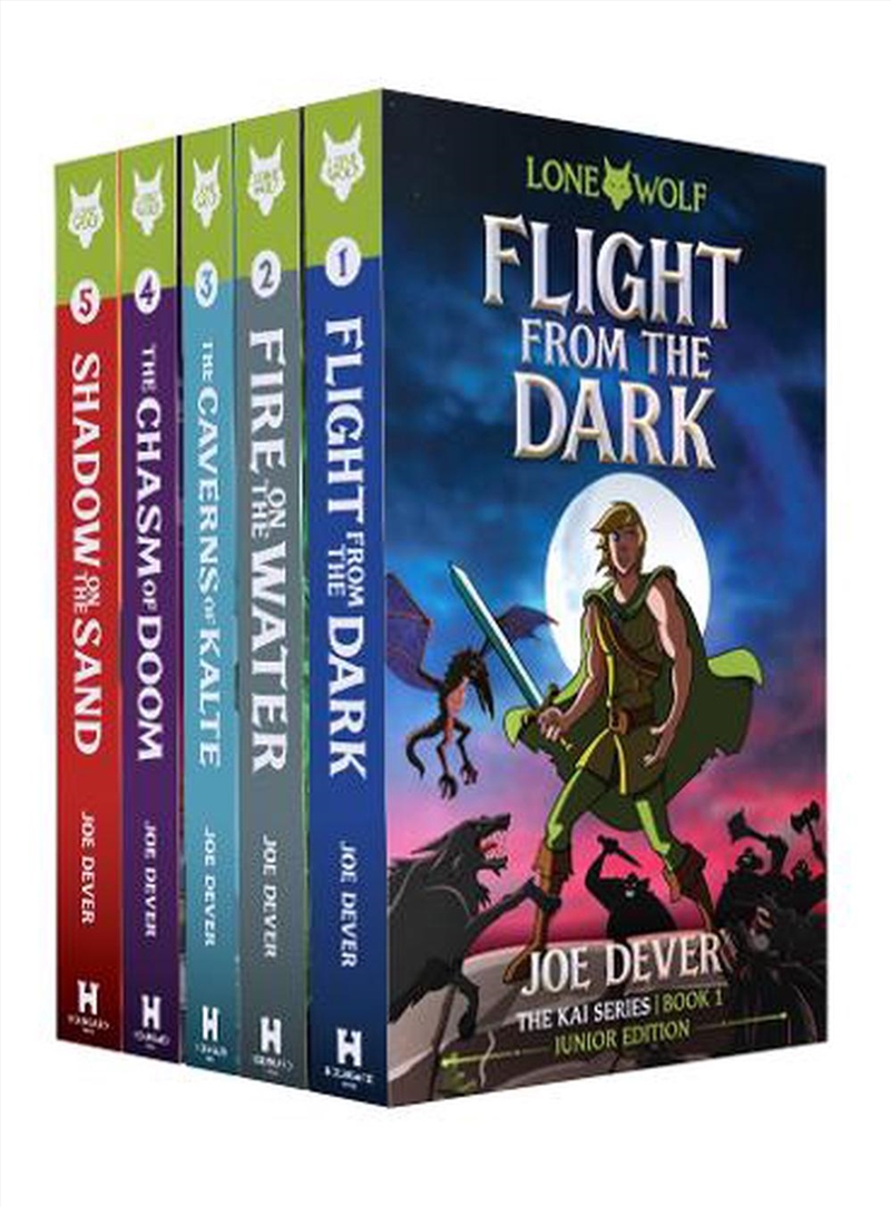 Lone Wolf: The Kai Series  Junior Edition Books 1-5 Collection Set/Product Detail/Childrens Fiction Books