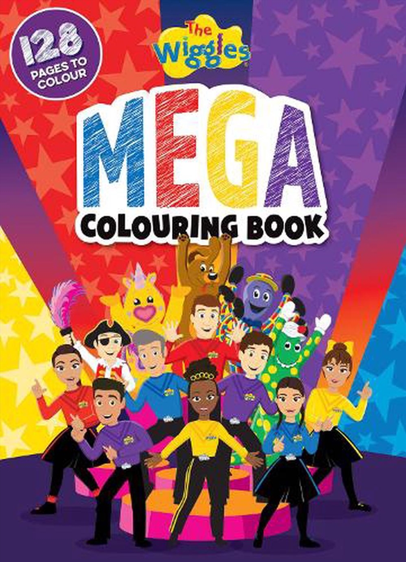 The Wiggles: Mega Colouring Book/Product Detail/Kids Colouring