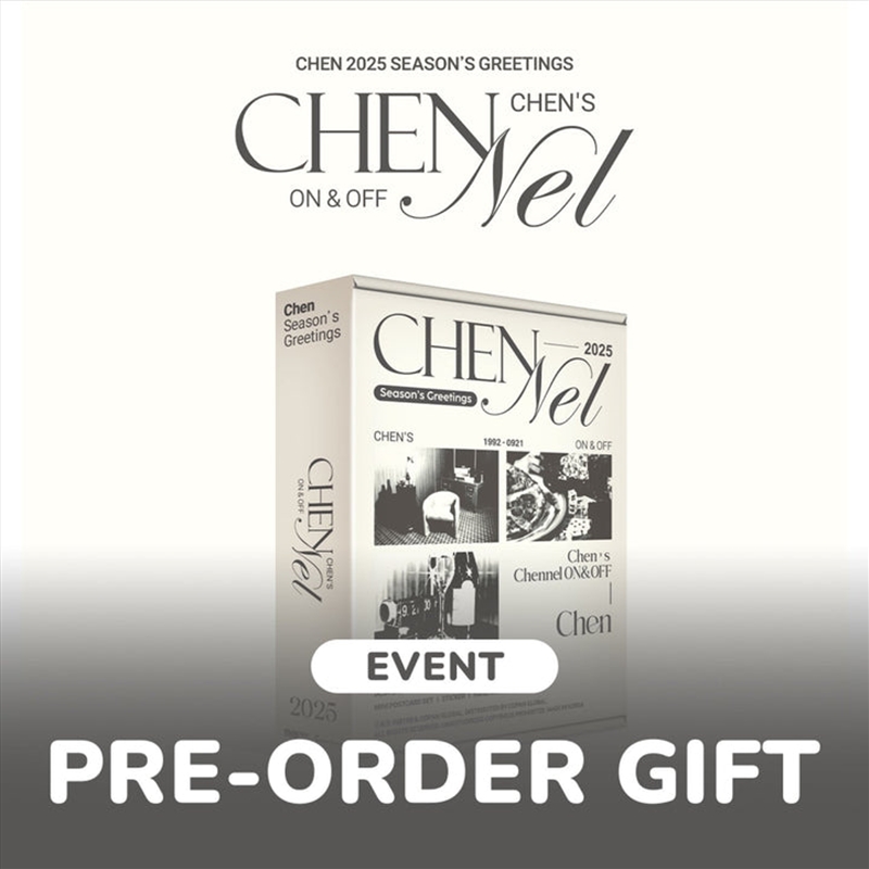 Chen - Chen's Channel On & Off 2025 Season's Greetings Withmuu Gift/Product Detail/KPOP Merch