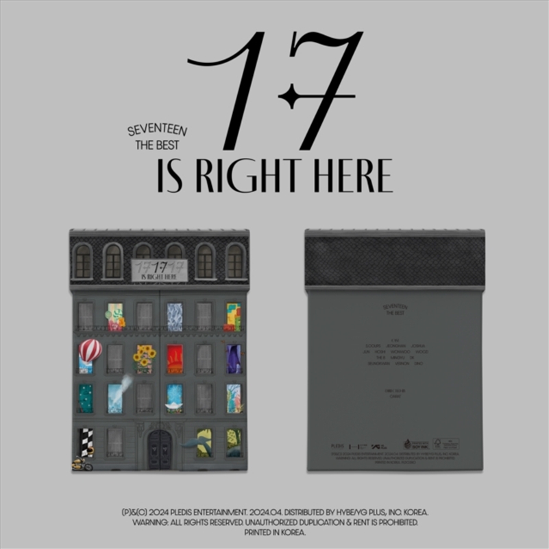 Seventeen Best Album '17 Is Right Here' (Here Ver)/Product Detail/World