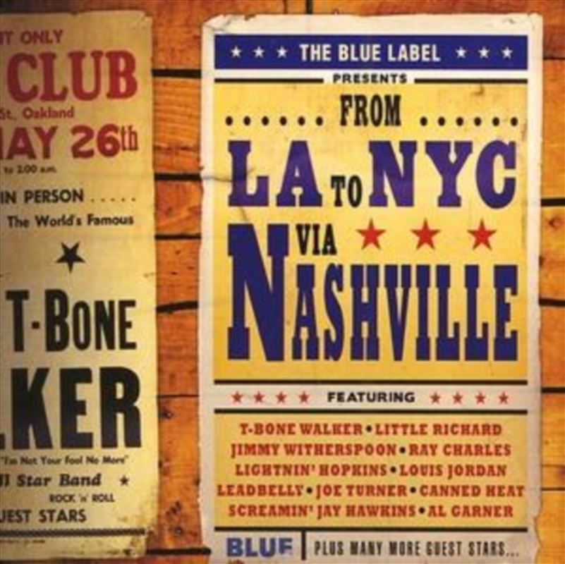 From L.A. To N.Y.C. Via Nashvi/Product Detail/Blues