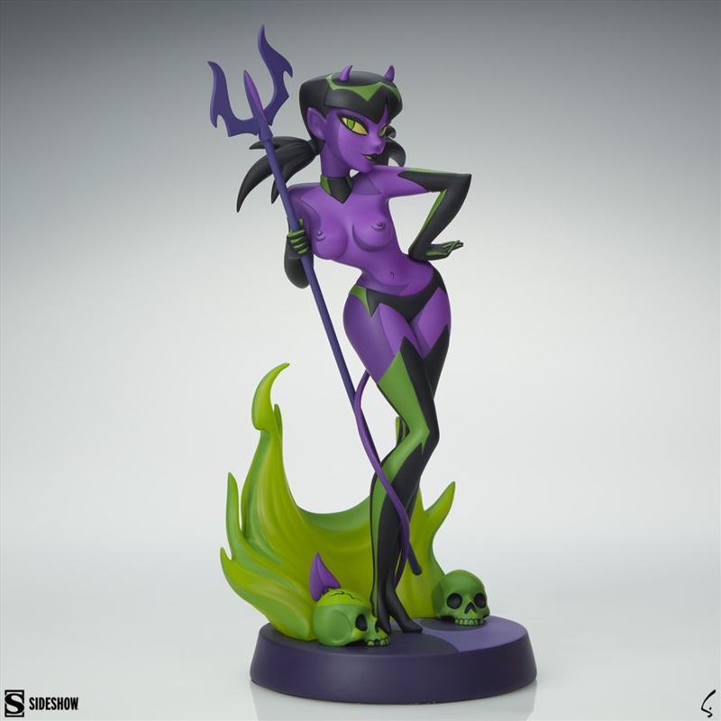 Shane Glines - Devil Girl (Purple & Green) Statue/Product Detail/Statues