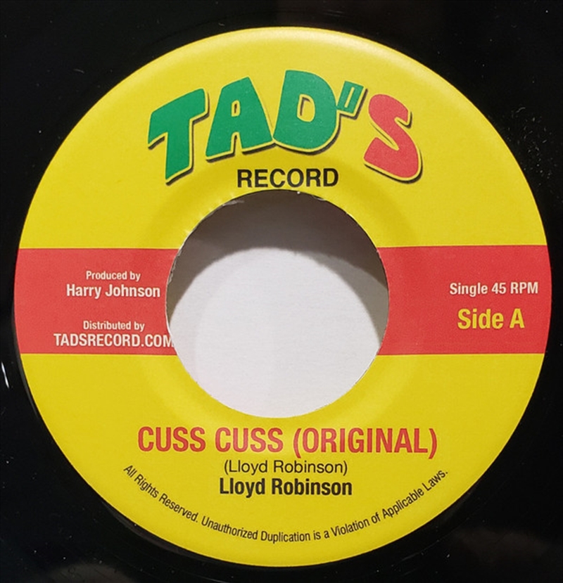 Cuss Cuss: Original/Product Detail/Reggae