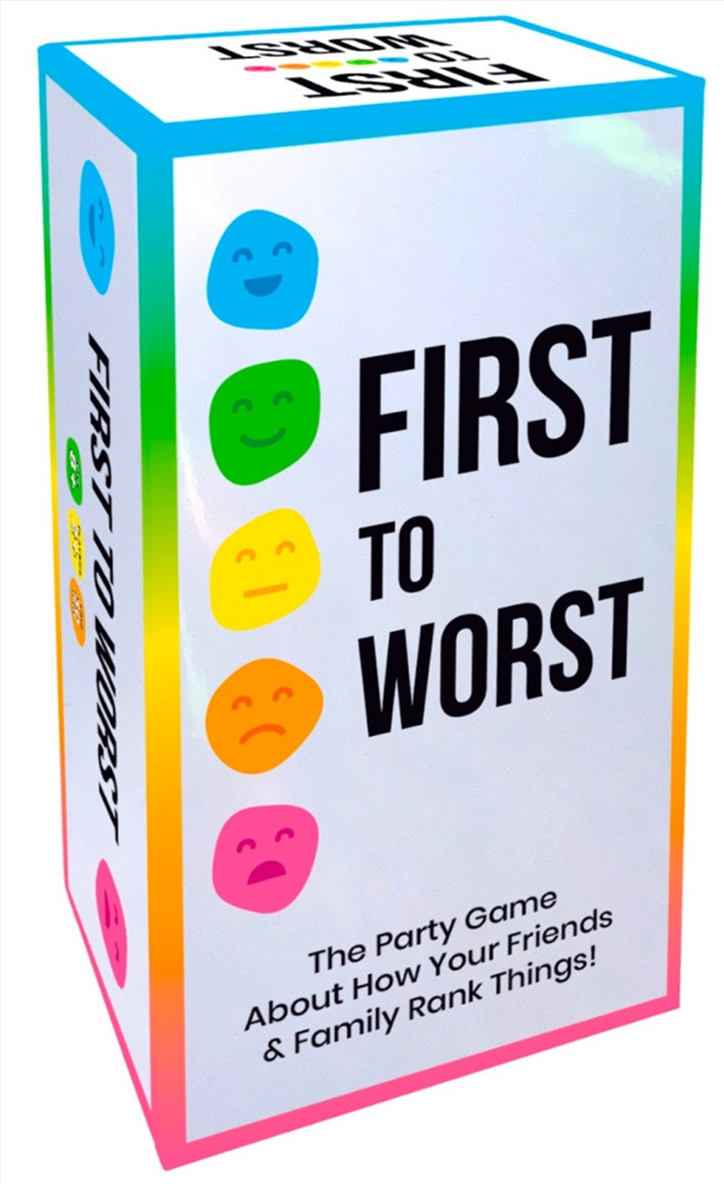 First To Worst/Product Detail/Card Games