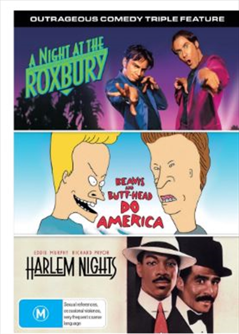 A Night At The Roxbury / Beavis and Butthead Do America / Harlem Nights  Outrageous Comedy Triple F/Product Detail/Comedy