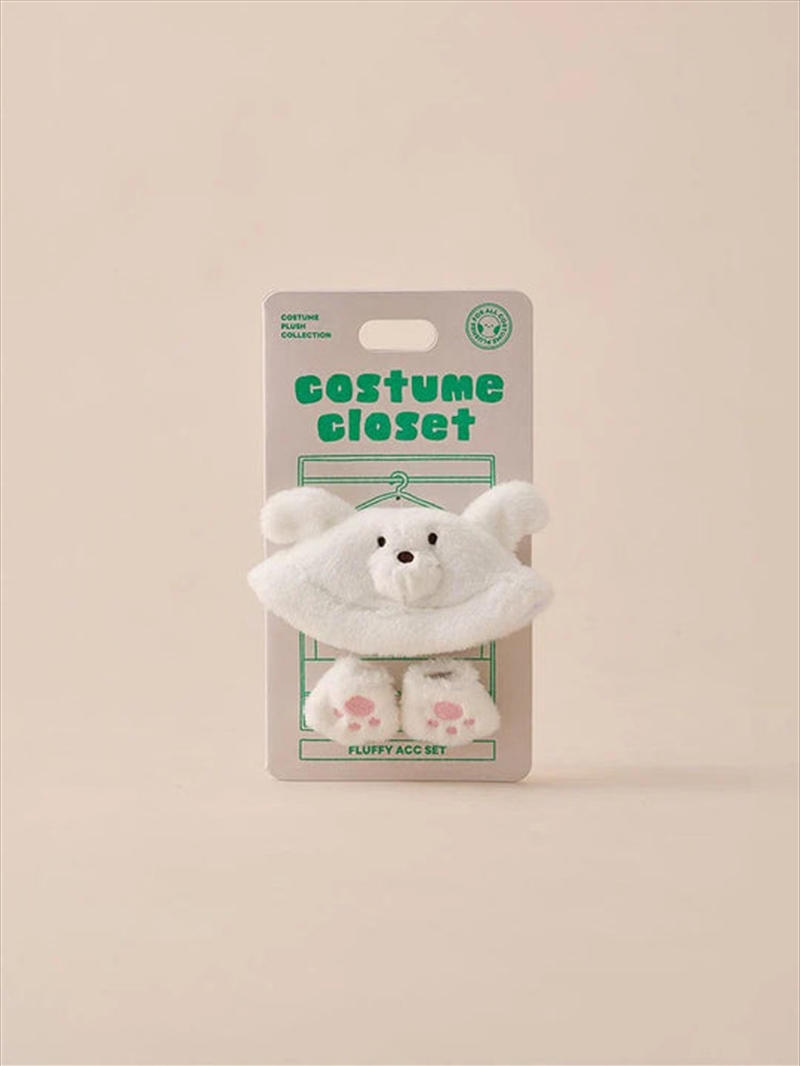 Bt21 - Baby Fluffy Costume Closet Bucket Hat Set Maltese/Product Detail/KPOP Merch