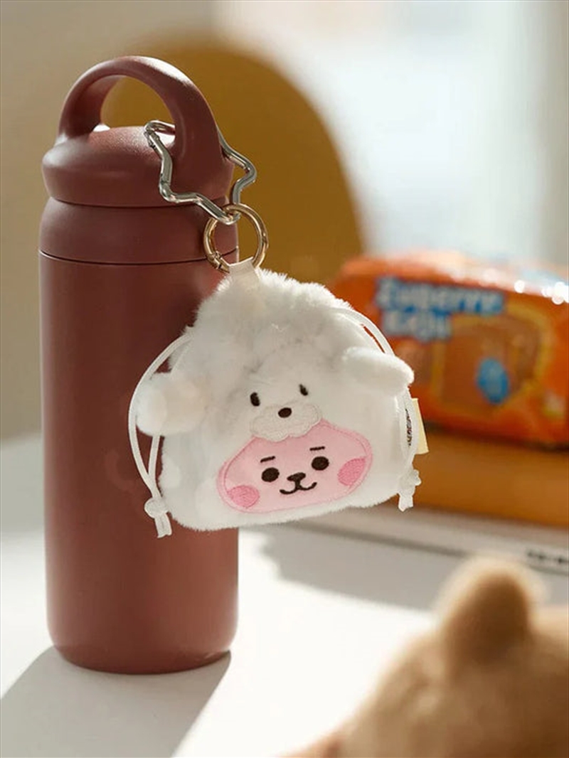 Bt21 - Baby Fluffy String Mini Bag Charm Pouch Cooky/Product Detail/KPOP Merch