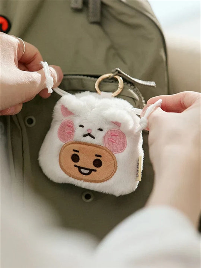 Bt21 - Baby Fluffy String Mini Bag Charm Pouch Shooky/Product Detail/KPOP Merch