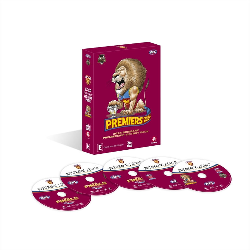 AFL - Premiers 2024 - Brisbane Lions Victory Pack/Product Detail/Sport