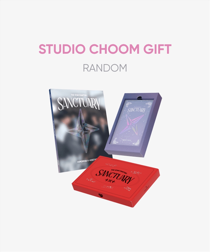 Txt - The Star Chapter : Sanctuary 7th Mini Album Weverse Studio Choom Gift Photobook (RANDOM)/Product Detail/World