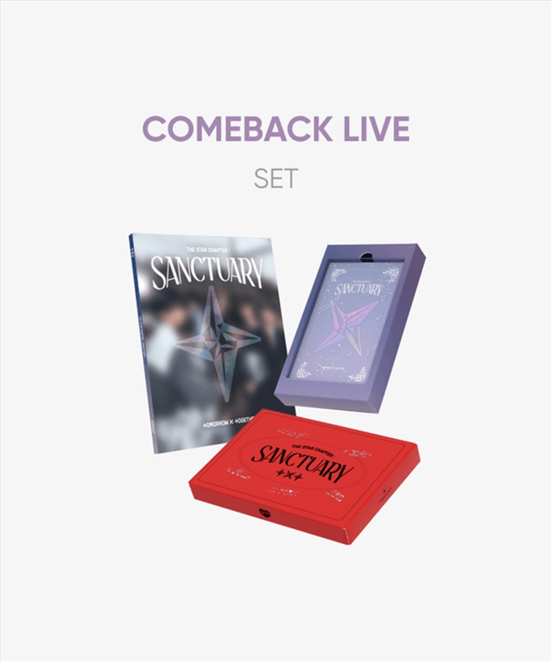 Txt - The Star Chapter : Sanctuary 7th Mini Album Weverse Comeback Live Gift Photobook (SET)/Product Detail/World