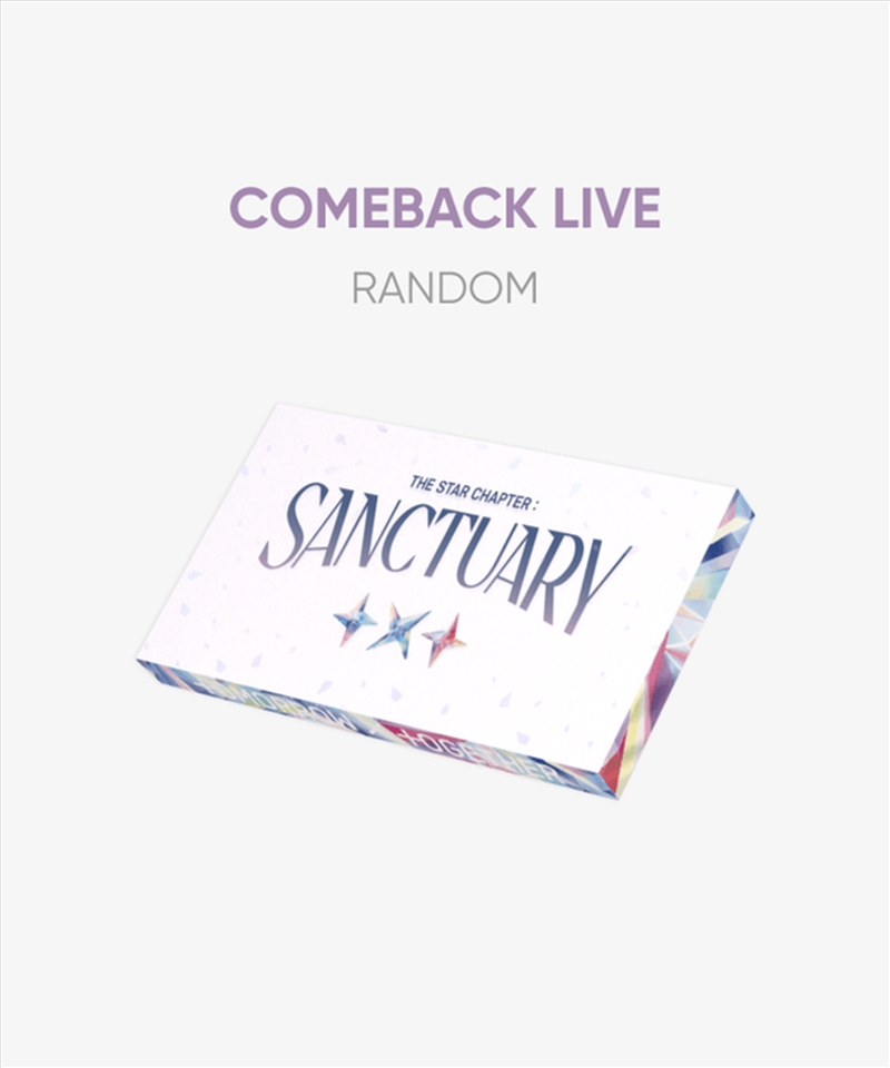 Txt - The Star Chapter : Sanctuary 7th Mini Album Weverse Comeback Live Gift Angel Ver (RANDOM)/Product Detail/World