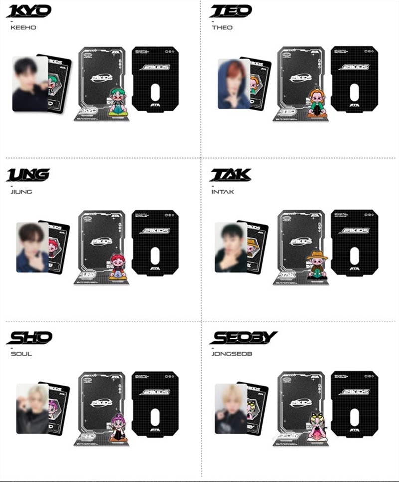 P1Harmony - P1Kids Pop Up Store Official Md Photo Card Holder Stand Kyo/Product Detail/KPOP Merch