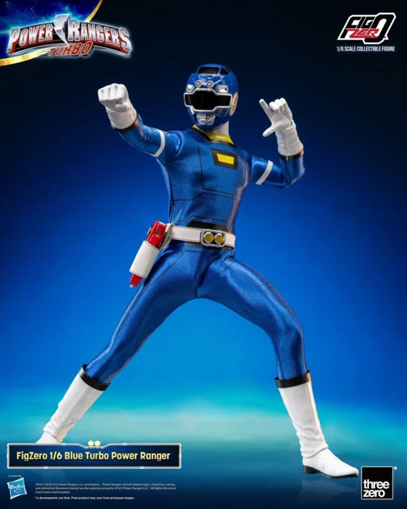 Power Rangers Turbo - Blue Turbo Ranger FigZERO 1:6 Scale Action Figure/Product Detail/Figurines