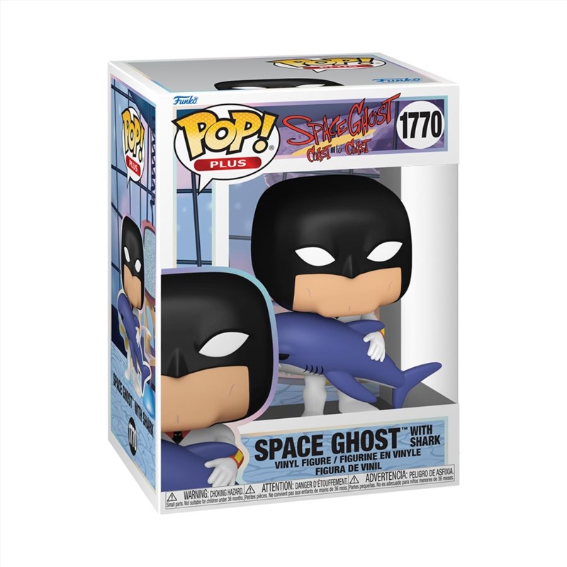 Space Ghost: Coast to Coast - Space Ghost with Shark Pop! Plus/Product Detail/Deluxe Pop Vinyl