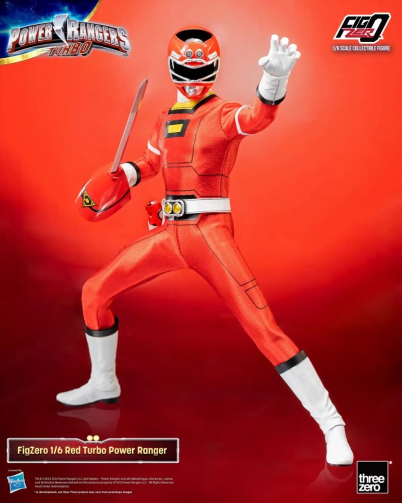 Power Rangers Turbo - Red Turbo Ranger FigZERO 1:6 Scale Action Figure/Product Detail/Figurines