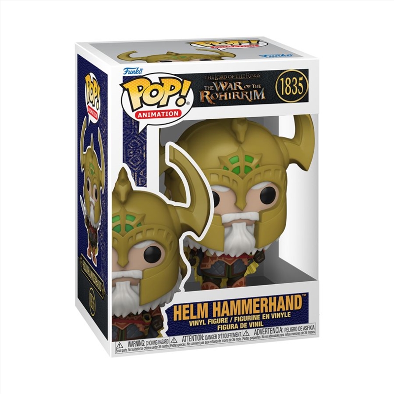 The Lord of the Rings: War of Rohirrim - Helm Hammerhand Pop! Vinyl/Product Detail/Movies