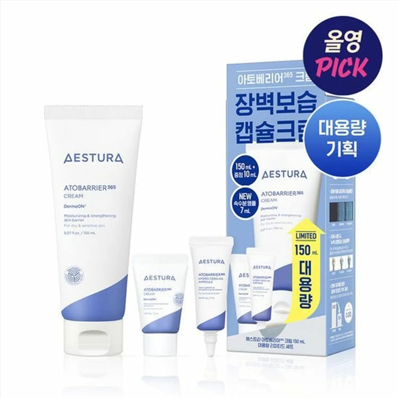 Aestura Atobarrier 365 Cream 150ml Jumbo Size Special Set (+10ml+Cera-Ha Ampoule 7ml)/Product Detail/Beauty Products