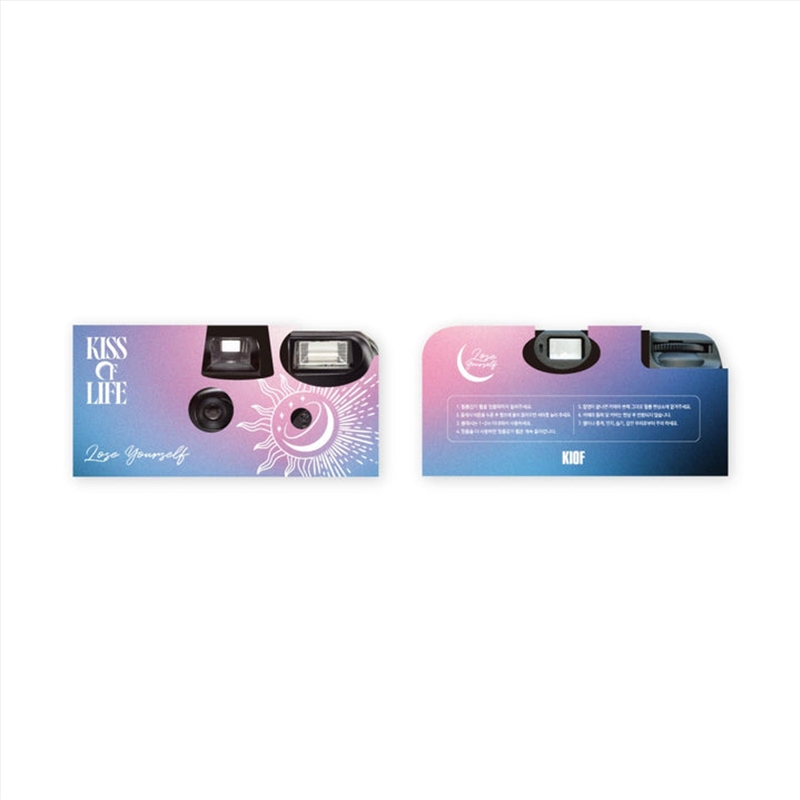 Kiss Of Life - Love Yourself 3rd Mini Album Pop Up Official MD Disposable Camera/Product Detail/KPOP Merch