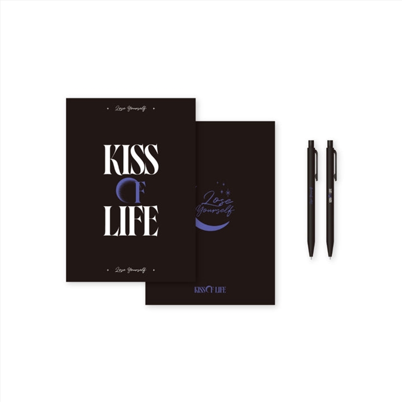 Kiss Of Life - Love Yourself 3rd Mini Album Pop Up Official MD Note & Ballpoint Pen Set/Product Detail/KPOP Merch