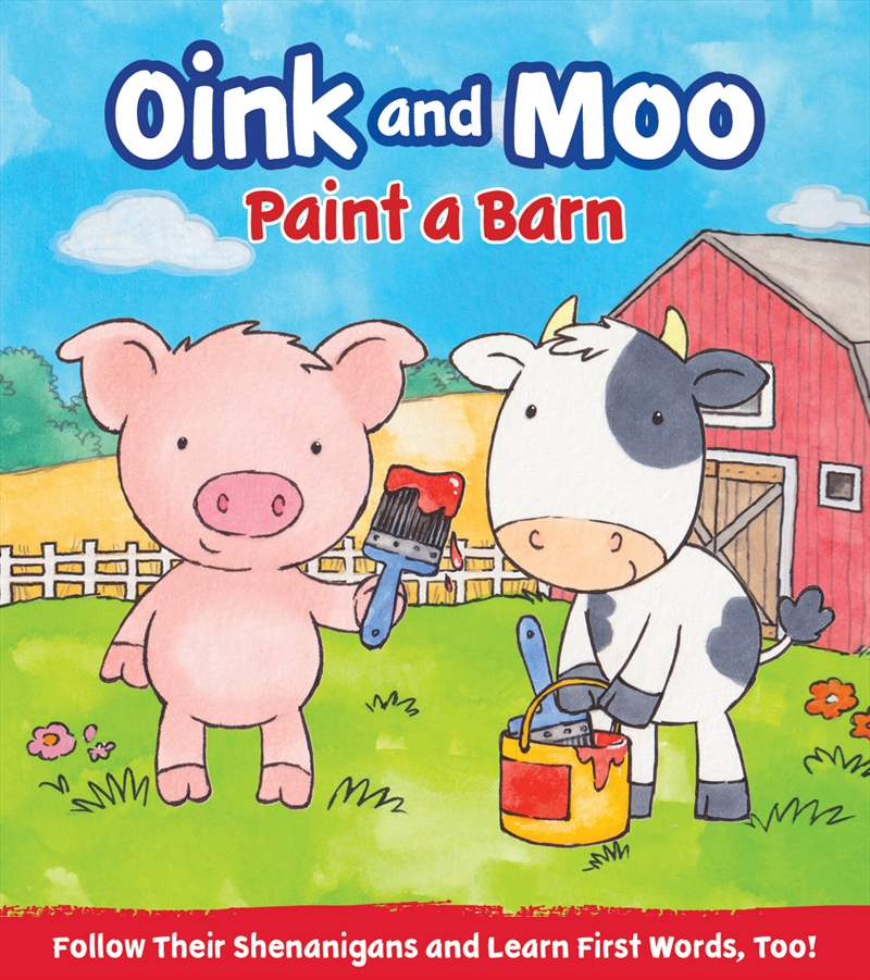 Oink & Moo Paint a Barn/Product Detail/Early Childhood Fiction Books