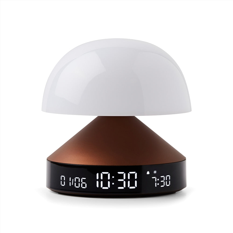 Lexon Mina Sunrise Sunrise Alarm Clock - Bronze/Product Detail/Clocks