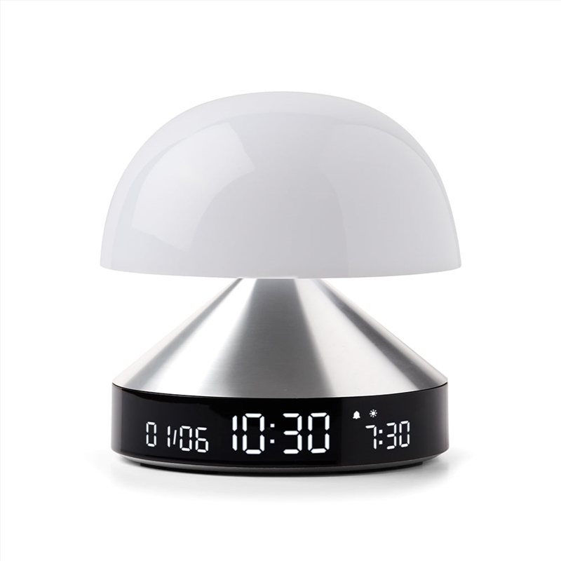 Lexon Mina Sunrise Sunrise Alarm Clock - Alu Polish/Product Detail/Clocks