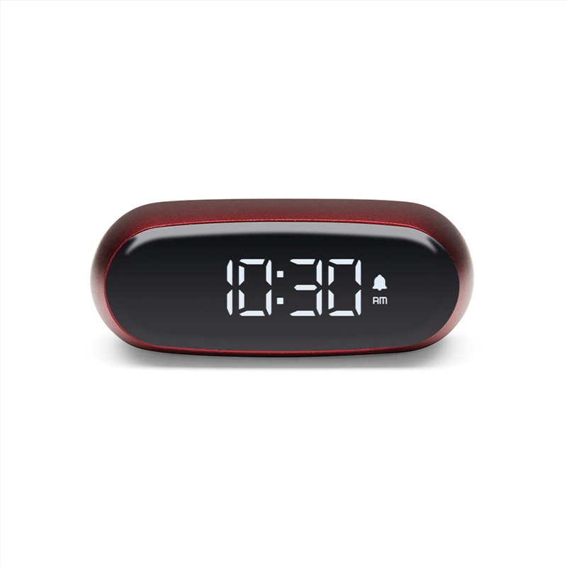 Lexon Minut Mini Alarm Clock - Red/Product Detail/Clocks