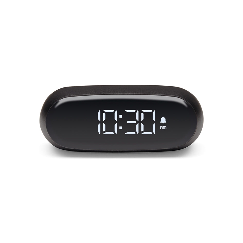 Lexon Minut Mini Alarm Clock - Black/Product Detail/Clocks