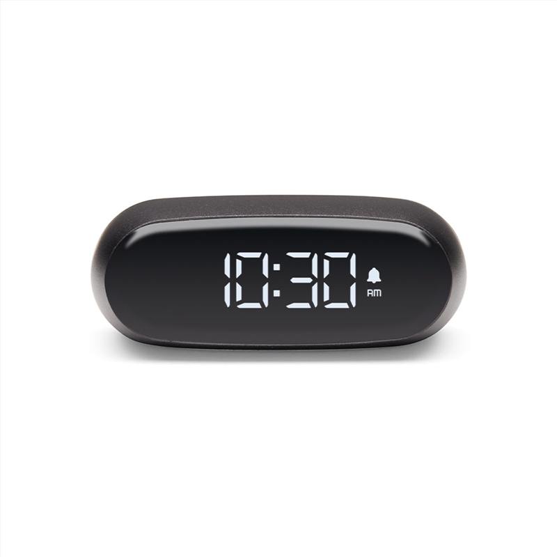 Lexon Minut Mini Alarm Clock - Gunmetal/Product Detail/Clocks