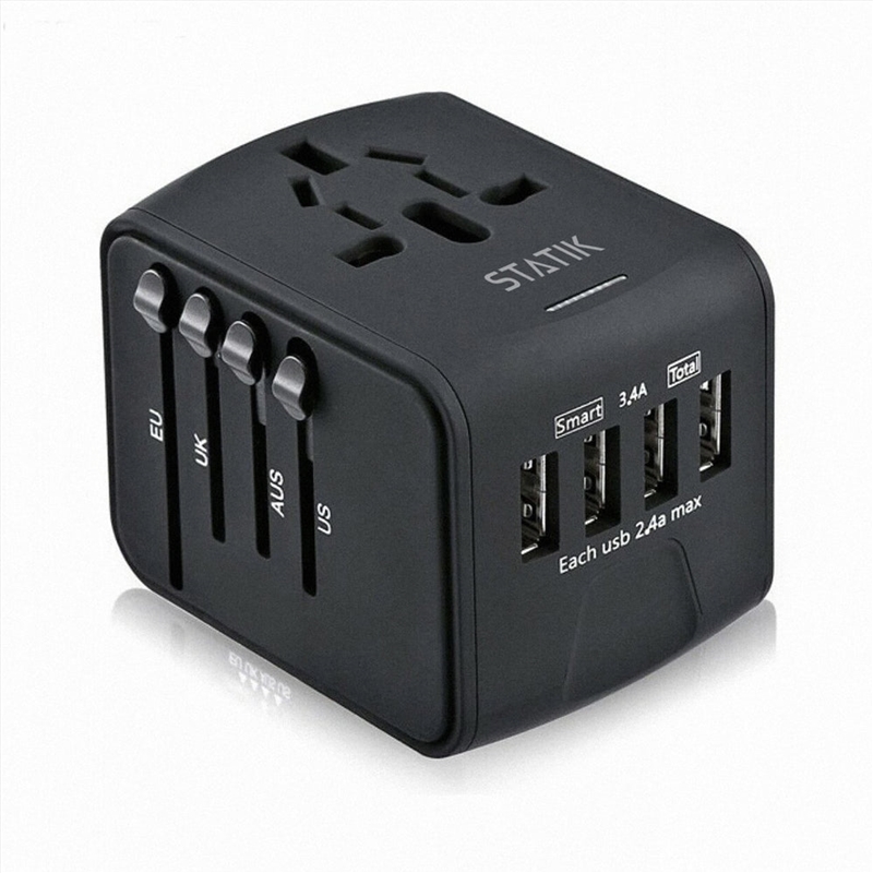 STATIK GloboCharge Lite Power Adapter-12W - Black/Product Detail/Electronics