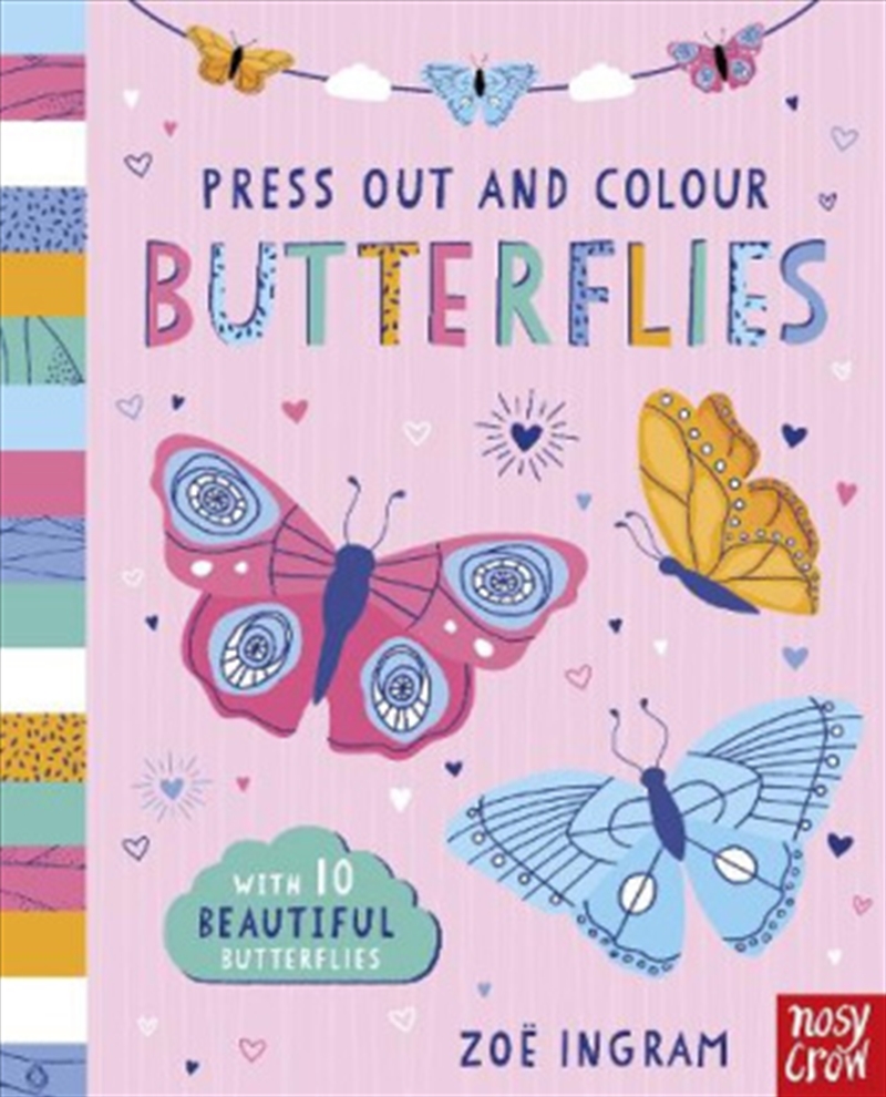 Butterflies (Press Out and Colour)/Product Detail/Kids Activity Books