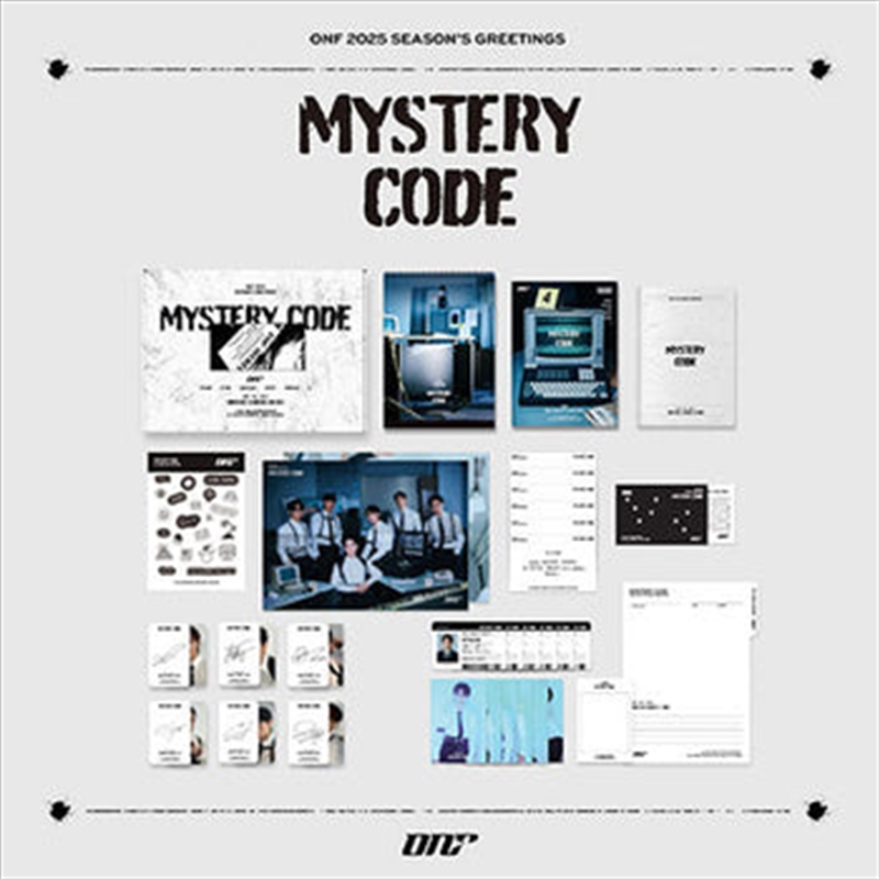 Onf - Mystery Code 2025 Season's Greeting Bizent Gift/Product Detail/KPOP Merch