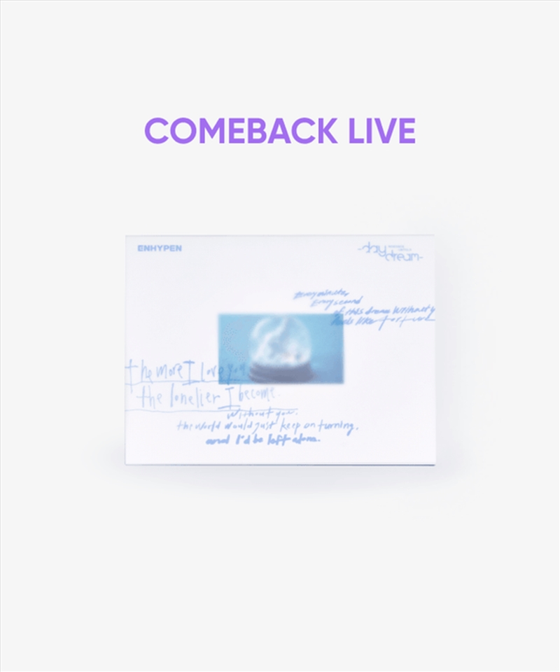 Enhypen - Romance : Untold -Daydream- Weverse Comeback Live Gift Japan Edition/Product Detail/World