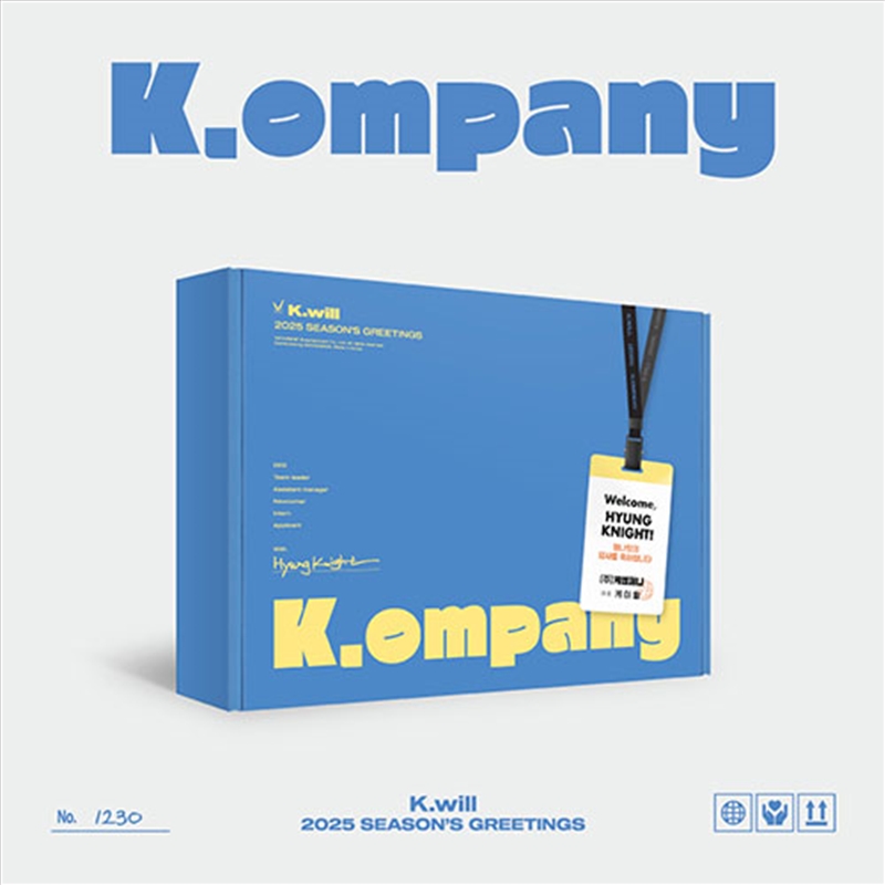 K.Will - 2025 Season's Greetings [K.Ompany]/Product Detail/KPOP Merch