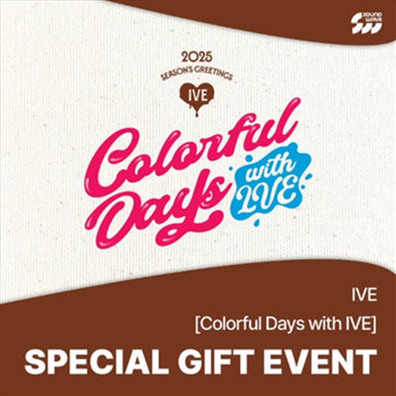 Ive - Colorful Days With Ive 2025 Season's Greeting Soundwave Gift/Product Detail/KPOP Merch